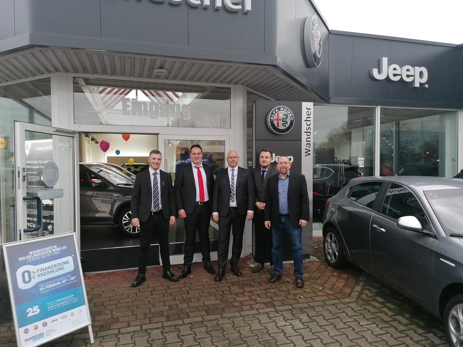 Thomas Wandscher Autovertriebs Gmbh - Standort Aurich Jubiläums-Wochenende bei Wandscher