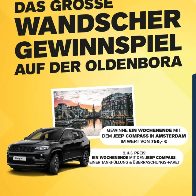 Es ist wieder Gewinnspiel-Zeit auf der @oldenbora! ? Schaut vorbei, setzt uns in Szene und schickt uns Euer Gewinnerfot...