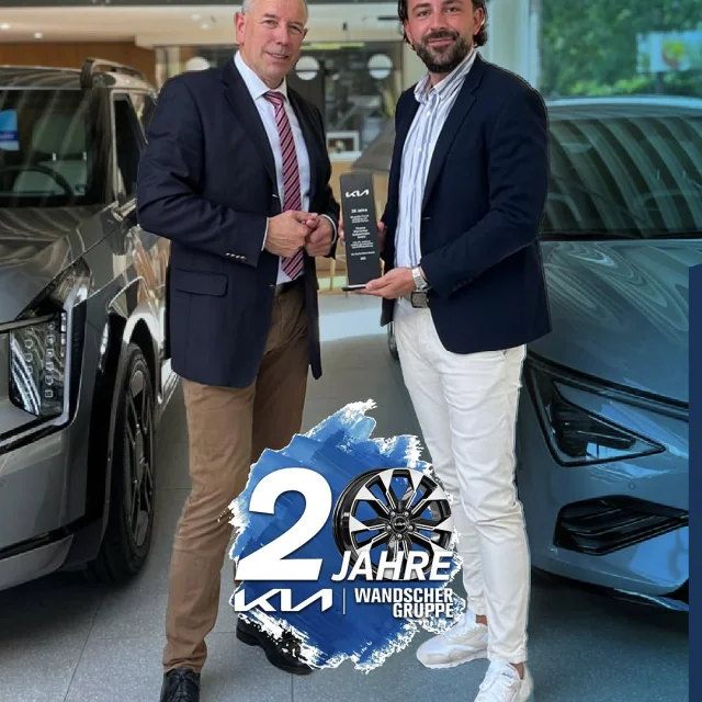 20 Jahre Kia bei #Wandscher ?? Seit zwei Jahrzehnten ist die Wandscher Gruppe stolzer @kiadeutschland -Partner. Ein ec...