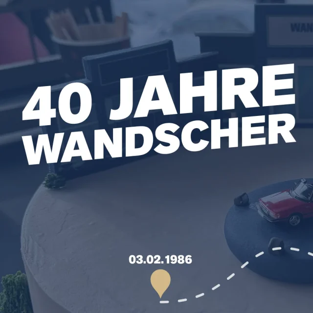 Ein besonderer Tag für Thomas Wandscher, ein Meilenstein in unserer Firmengeschichte! ? Wir haben Grund zu feiern, denn...