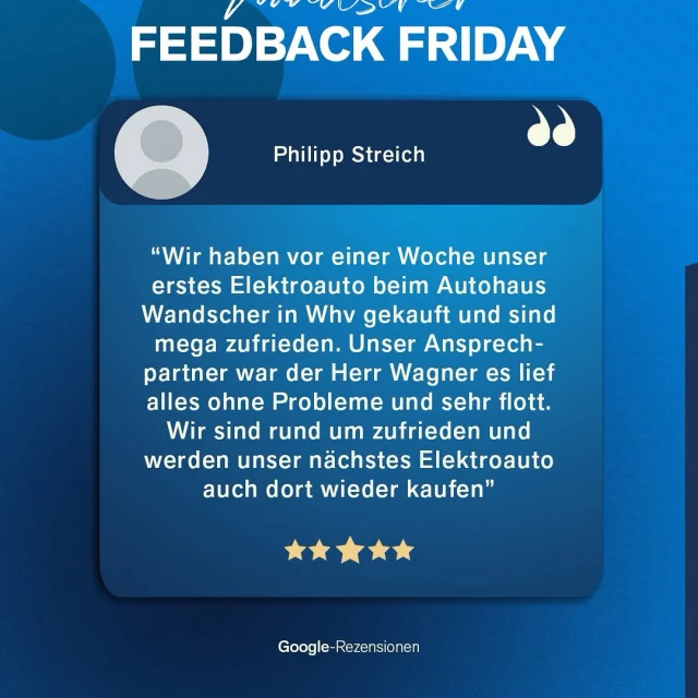 Feedback Friday ⭐️ Eine schöne Rückmeldung zum Wochenende. Genau so soll es sein: unkompliziert, schnell und zuverlässig...