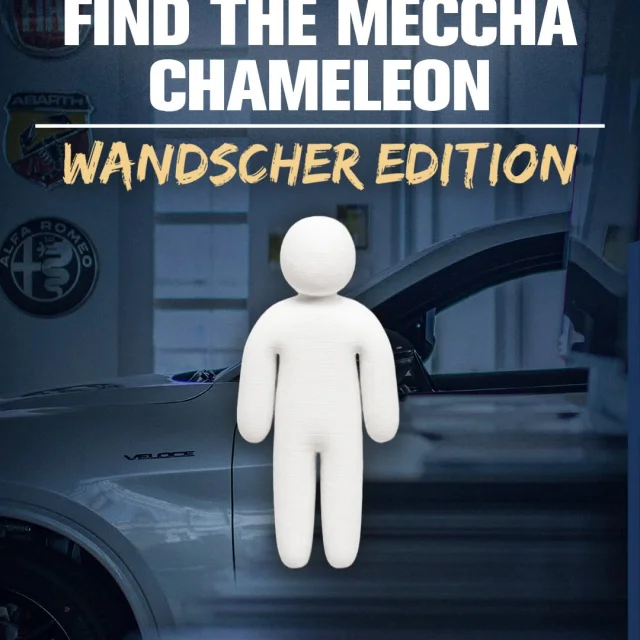 Wie viele hast du gefunden? Schreib deine Zahl in die Kommentare! ⬇️ #wandscher #mecchachameleon