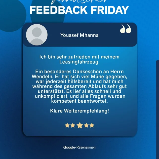 Feedback Friday ⭐️ Danke für die lieben Worte, wir freuen uns sehr! #wandscher