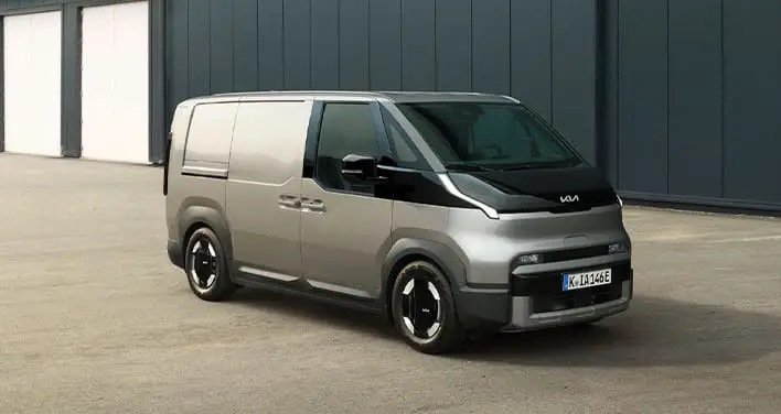 PV5 Cargo. Das Kia PV5 Chassis Cab